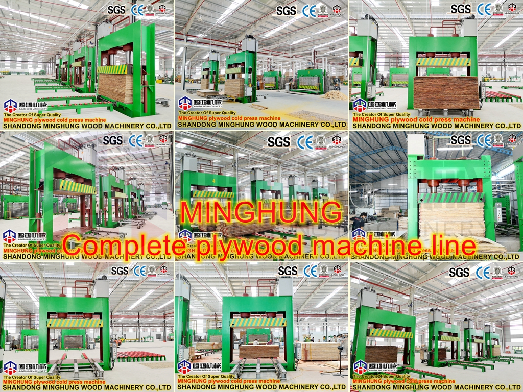 500-Tonnen-Sperrholz-Kaltpressmaschine vom chinesischen Hersteller Minghung-Maschine