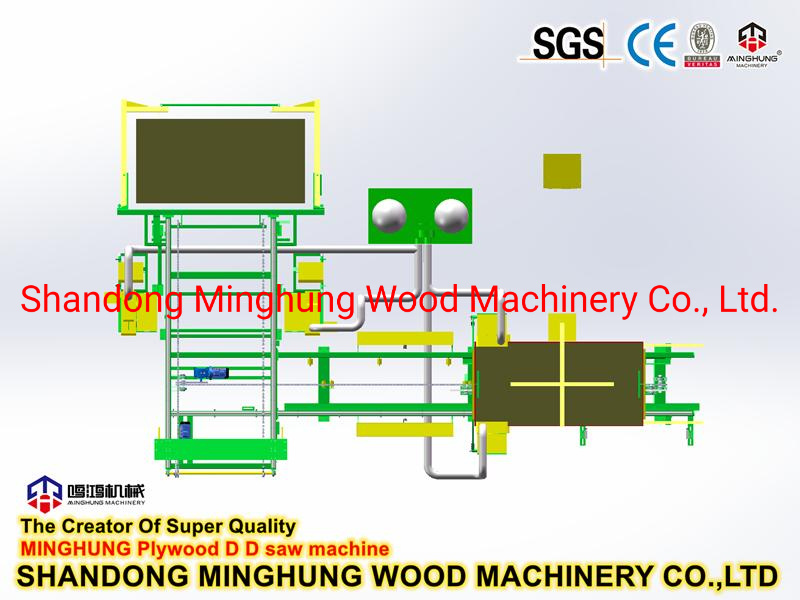 Holzbearbeitungs-Sperrholz-Maschine Sperrholz-Kantenbeschneidemaschine