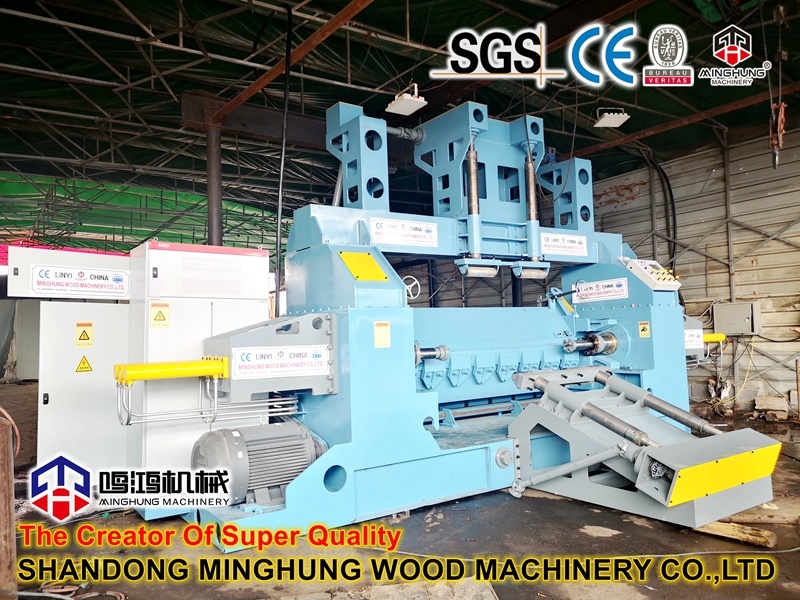 Sperrholzmaschine Holzbearbeitungs-Sperrholz-Produktionslinie