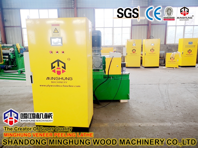 Holzschälmaschine/Holzentrindungsmaschine für Sperrholzfurnier