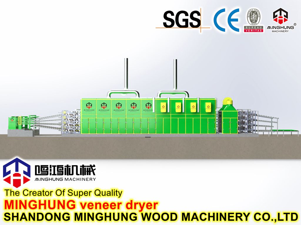 Furnier-Trockenlinie