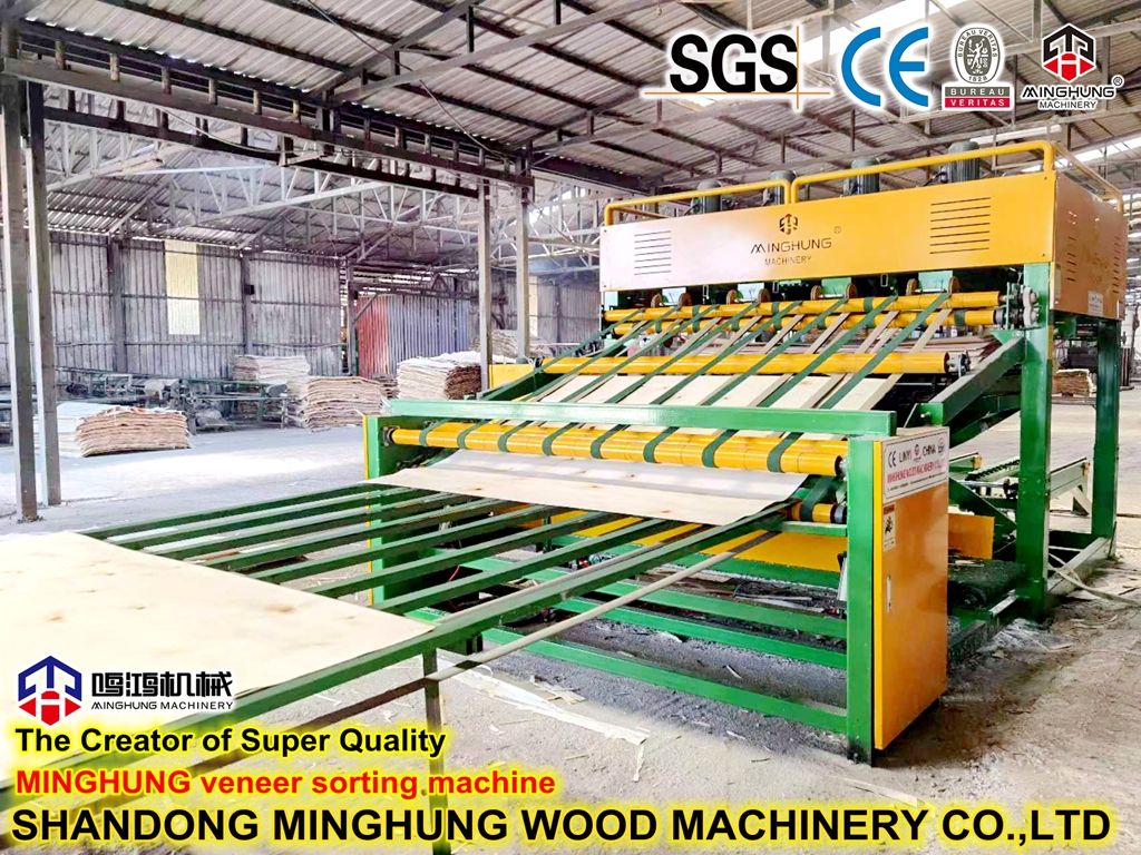 Furniersortiermaschine