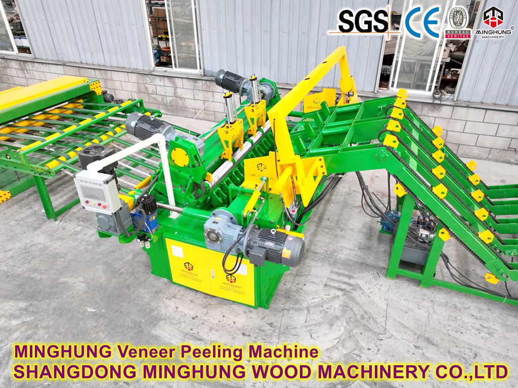 Holzsch&auml;lmaschine Sperrholzdrehmaschine