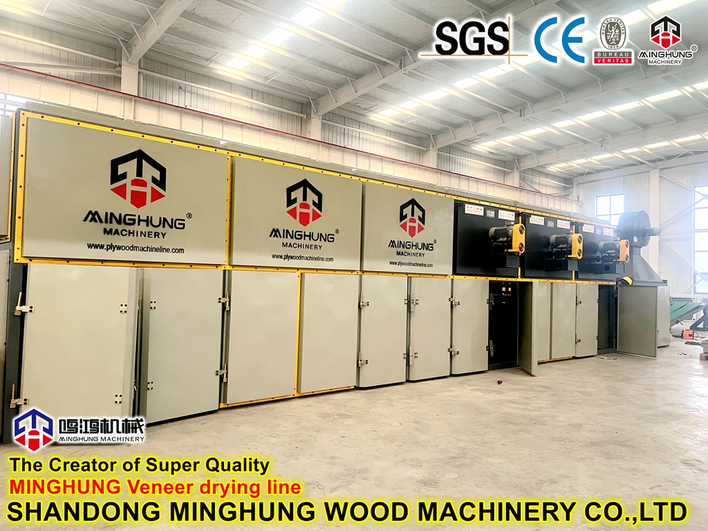 MINGHUNG Furnier-Trocknungslinie