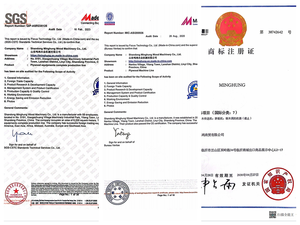 MINGHUNG CE High-Tech Enterprise-Zertifizierungszertifikat MINGHUNG _ 副本