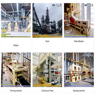 Kostengünstige Oriented Strand Board Starter-Produktionslinie